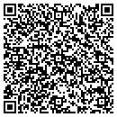 QR code with P & M Builders contacts