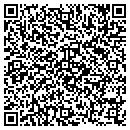 QR code with P & J Trucking contacts