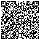 QR code with H B & A contacts