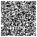 QR code with R Ahola Snowplowing contacts
