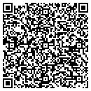 QR code with P & J Snowplowing Inc contacts