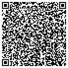 QR code with H E Krueger Snowplowing Inc contacts