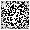 QR code with B & T Services contacts
