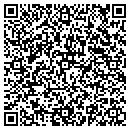 QR code with E & F Corporation contacts