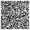 QR code with B & M Sonics & Machine contacts