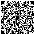 QR code with D & F Tool contacts