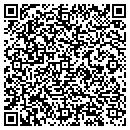 QR code with P & D Machine Inc contacts