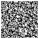 QR code with P & T Machine contacts