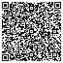 QR code with B & B Security Systems contacts