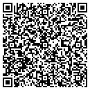 QR code with B & B Machine contacts