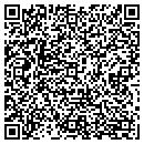 QR code with H & H Machining contacts