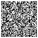 QR code with H & A Ranch contacts