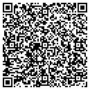 QR code with P Kenneth Huggins Md contacts