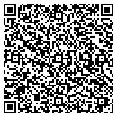 QR code with H T Evegan Architects contacts