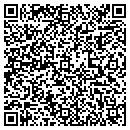 QR code with P & M Machine contacts