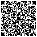 QR code with V W Pugh contacts