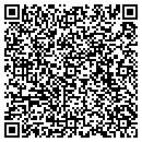 QR code with P G F Inc contacts