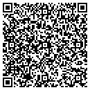 QR code with H & S Machine contacts