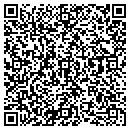 QR code with V R Printing contacts