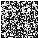 QR code with P & P Dental Lab contacts