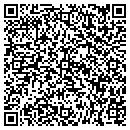 QR code with P & M Printing contacts