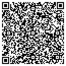 QR code with B & C Upholstery contacts