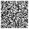 QR code with R & J Designs contacts