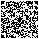 QR code with P E Odendahl Company contacts
