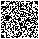 QR code with P & M Enterprises contacts
