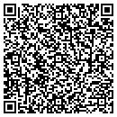 QR code with H E Lennon Inc contacts