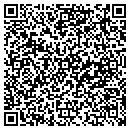 QR code with JustBSocial contacts