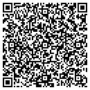 QR code with P E Environmental contacts