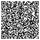 QR code with H & W Hideaway CAF contacts