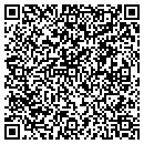 QR code with D & B Security contacts