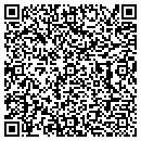 QR code with P E National contacts