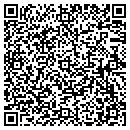 QR code with P A Landers contacts