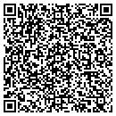 QR code with M B E T contacts