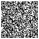 QR code with P E Service contacts