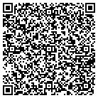 QR code with K B Ditching & Engineering contacts