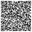 QR code with B & B Trophies contacts