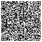 QR code with DE Hass Optical Engineering contacts