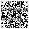 QR code with M S A S contacts