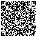 QR code with H P & P contacts