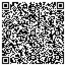 QR code with P & H Music contacts