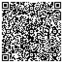 QR code with K D/P M contacts