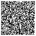 QR code with P M & C contacts
