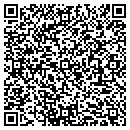 QR code with K R Welsch contacts