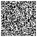 QR code with H R Package contacts