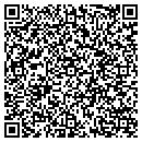 QR code with H R For Hire contacts
