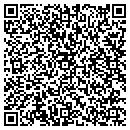 QR code with R Associates contacts